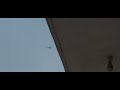 Indian Air force Mi-17 flyover at house