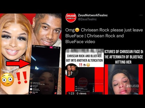 BlueFace puts his hands on Chrisean Rock AGAIN ‼️ | Full Live and