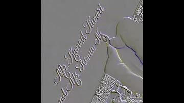 Calligraphy Embossed