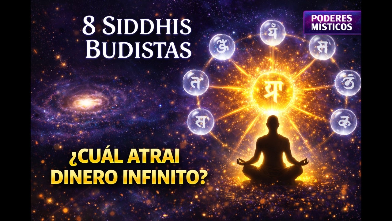 Los 8 Siddhis del Budismo: ¿Cuál Abre el Canal del Dinero Infinito?