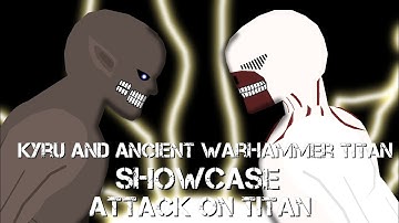 Kyru Titan And Ancient Warhammer Titan | Showcase | Stick Nodes Pro | Shiginu