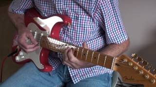 Video thumbnail of "La Comparsa. De Maskers cover by Phil McGarrick. Free Tabs"