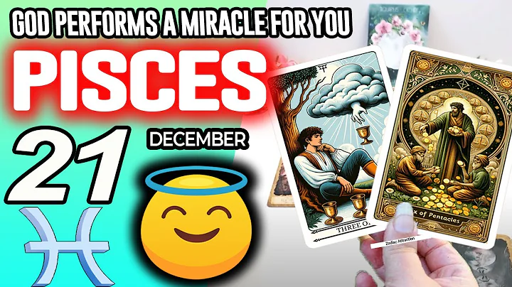 Pisces ♓️GOD PERFORMS A MIRACLE FOR YOU❗🙌 horoscope for today DECEMBER 21 2025 ♓️ #pisces tarot