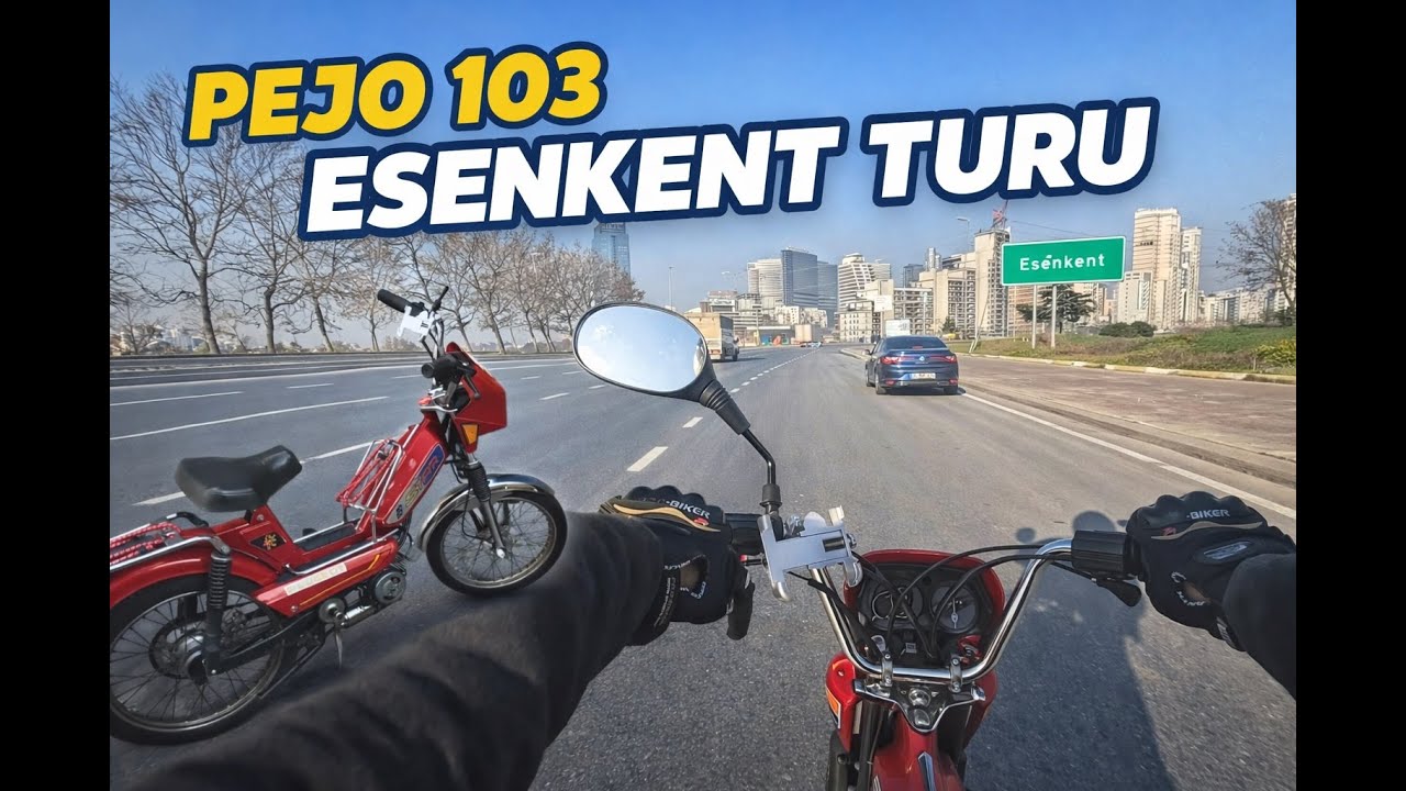 Pejo 103 ile Esenkent Turu | Efsane Mobilet ile İstanbul Sürüşü 🔥