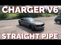 2008 Dodge Charger 3.5L V6 EXHAUST w/ STRAIGHT PIPES!