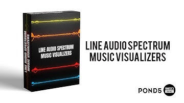 Line Audio Spectrum | Music Visualizers | New Audio Spectrum | OMER J GRAPHICS