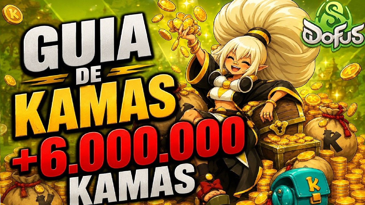 consigue KAMAS FACILES Y RAPIDO | + 6.000.000K DOFUS 3