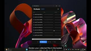 Move Files Faster with File Basket!