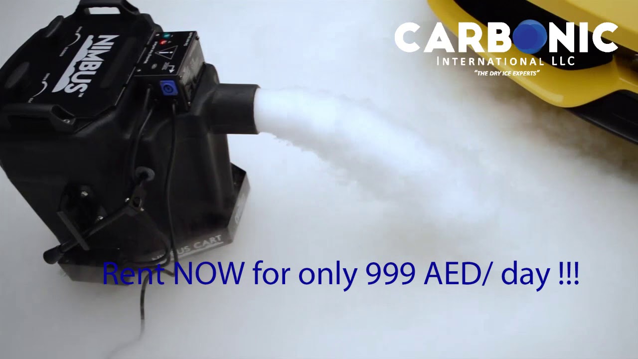 Carbonic Dry Ice Fog Machine Rental Dubai YouTube