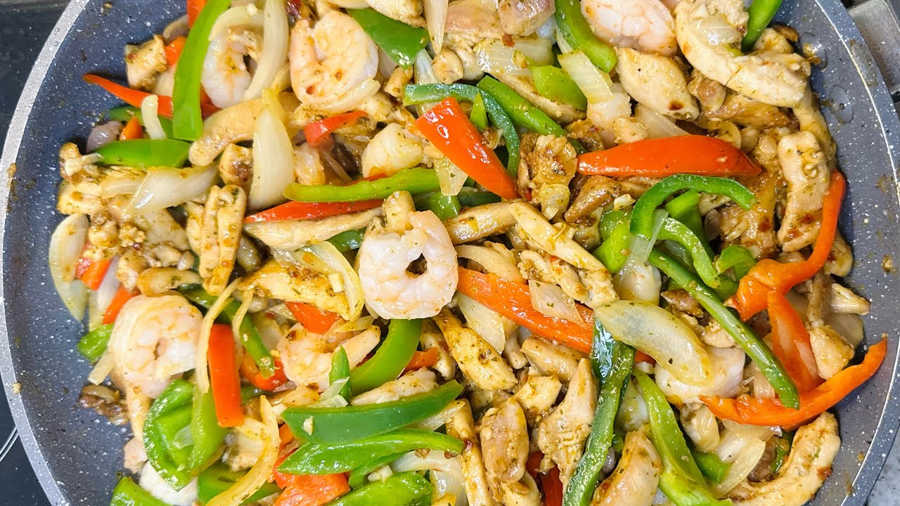 Chicken and Shrimp Recipe - YouTube