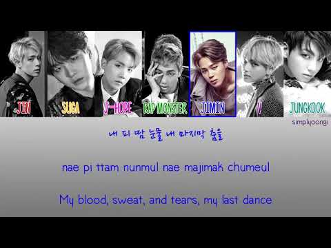 Lirik lagu BTS - YouTube