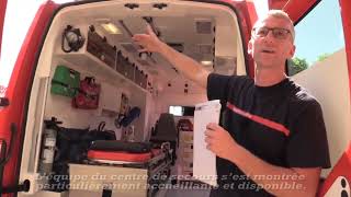Visite du Centre de Secours d'Avallon.