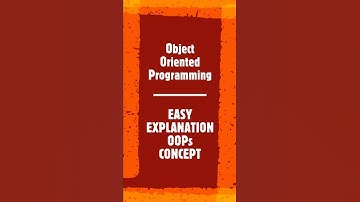 what is oops | oops concepts easy explanation | object oriented programming | java language #oops