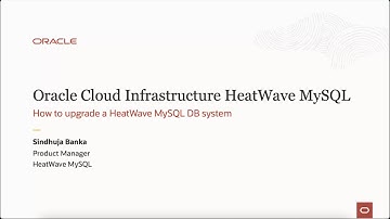How to upgrade a HeatWave MySQL DB system