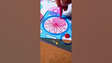 satisfying spirograph art shorts l satisfying art #satisfyingart #viral