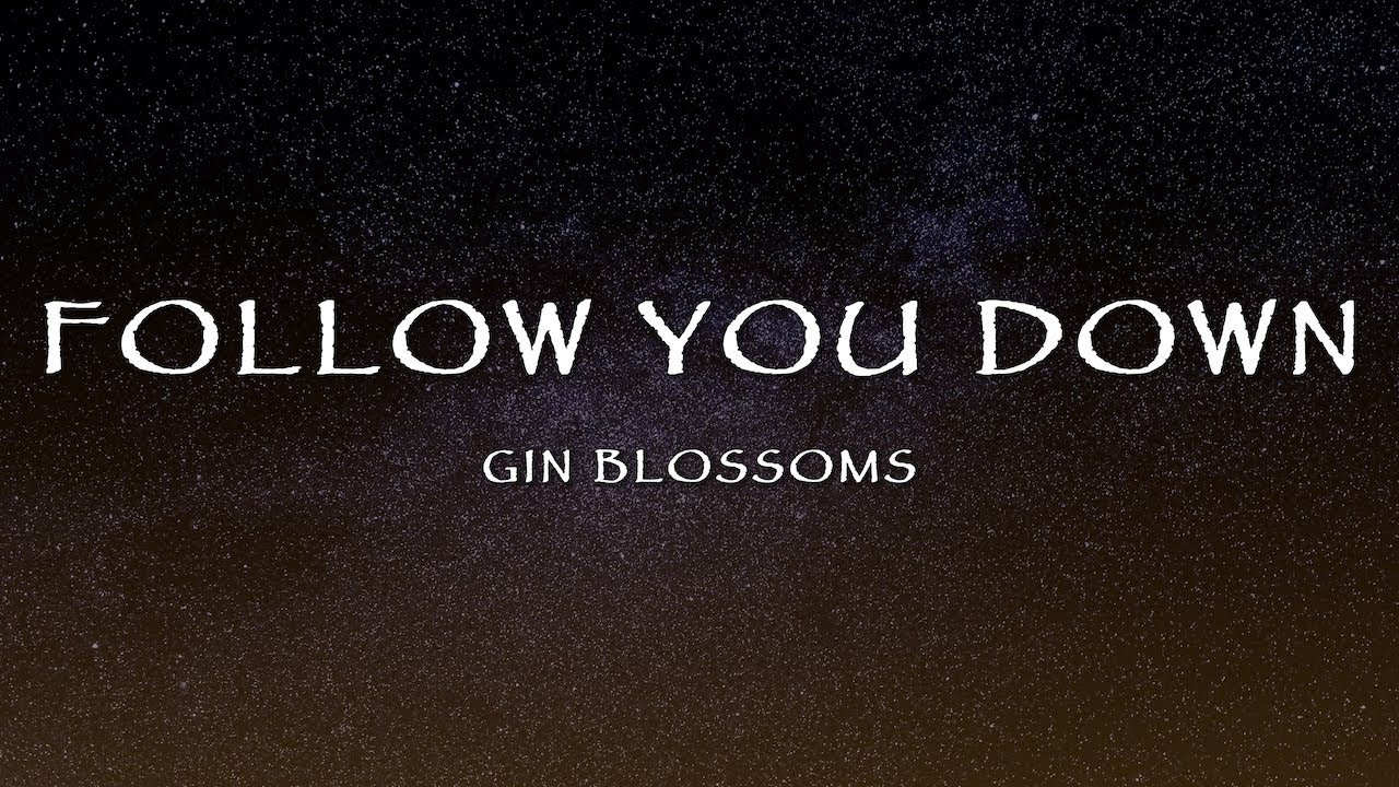 Gin Blossoms - Follow You Down (Lyrics) Gin Blossoms - Follow You Down (Lyrics)