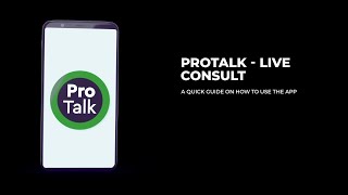 ProTalk - Live Consult | Quick guide on how to use the App screenshot 3