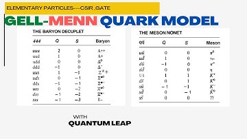 # 11 gell-menn quark model