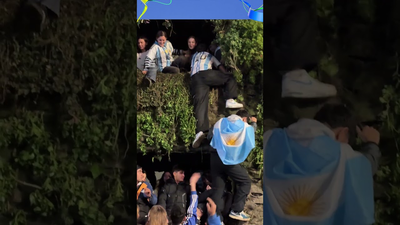 HERMANOS SEGUEM EM FESTA! 🇦🇷 NINGUÉM DORME EM BUENOS AIRES MESMO APÓS A DERROTA #shorts