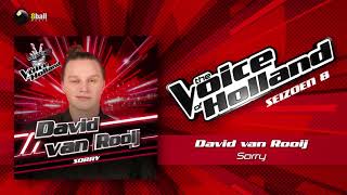 David van Rooij – Sorry (The voice of Holland 2017/2018 The Liveshows audio)