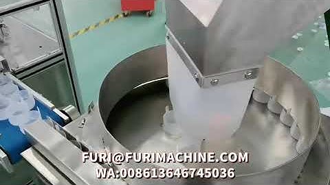 5 gallon water cap foam liner inserting wadding machine