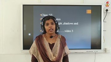 Phy06   Chapter 11   Light, Shadow and Reflections   Video 03   Shadow