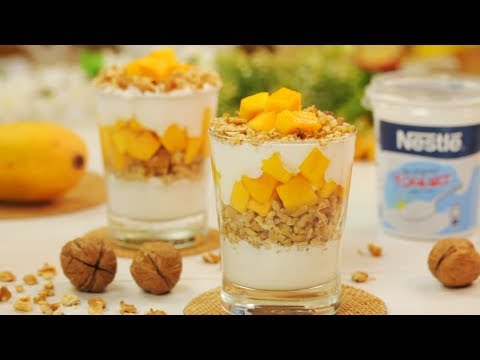 Mango Yogurt Parfait Recipe | Dessert Recipe By SooperChef