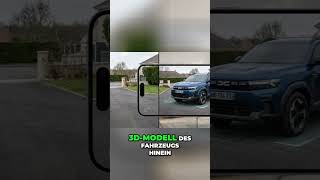 Virtueller Dacia-Check! 📱🚗 So gut ist die neue AR-Vorschau für Striker &amp; Bigster #shorts #tech
