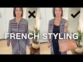 10 DO'S AND DON'TS HOW TO DRESS LIKE A FRENCH WOMAN