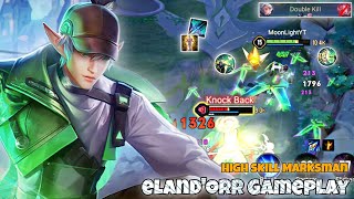 Eland'orr Dragon Lane Pro Gameplay | Tricky Marksman | Arena of Valor Liên Quân mobile CoT