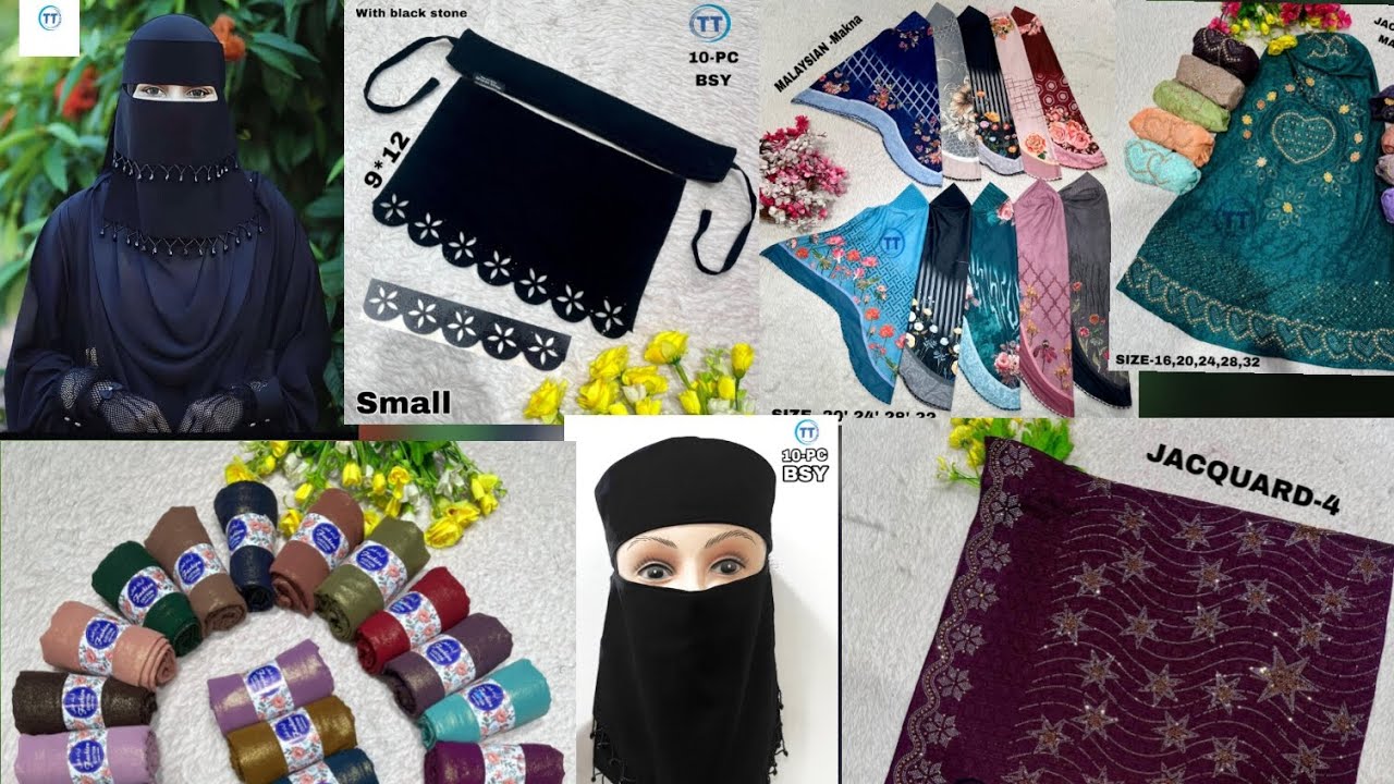 Am dupatta house hubli karnataka mo.9712950333//9712850333//hijab. Dupatta Nakab etc. wholesale 