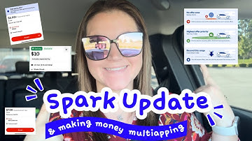 Walmart Spark Update And Making Money Multiapping with DoorDash and UberEats 