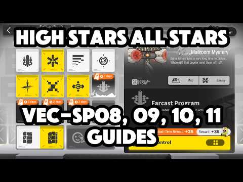 【Arknights】VB#2 VEC-SP08, 09, 10, 11 Easy Guides