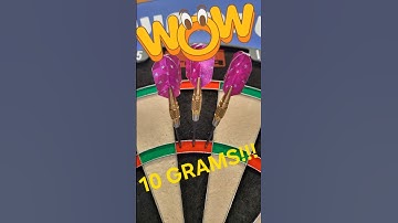 180 With 10 Gram VIPER Novelty Darts!!! #darts #180