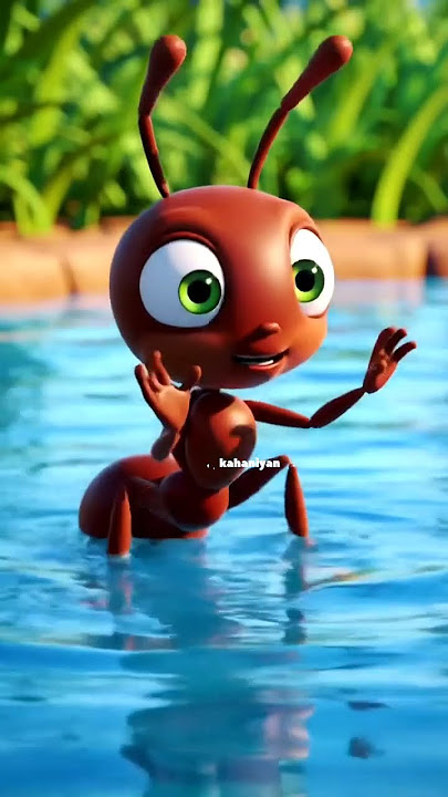 chiti 🐜 aur bandar 🐒#cartoon#cartoon #kahaniya #kahani