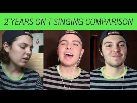 2 Years on Testosterone Singing Comparison // "Don't Let it Bring You Down" by Neil Young (Cover)