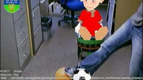 MiRA (Mixed Reality Agent) Observing a Ball