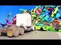 1 Truck VS 500 Cars Experiment (GTA V Funny Moments)