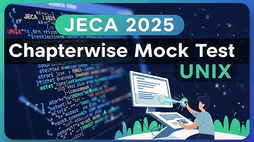 JECA 2025 | UNIX Full Syllabus Mock Test 🔥 | 50 Important MCQs with Answers #jeca #wbjeejeca2025