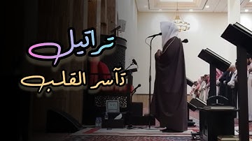 تلاوة مرئية لخواتيم سورتي الذاريات والحشر للشيخ د. عبدالعزيز التركي | عشاء 10-7-1446هـ
