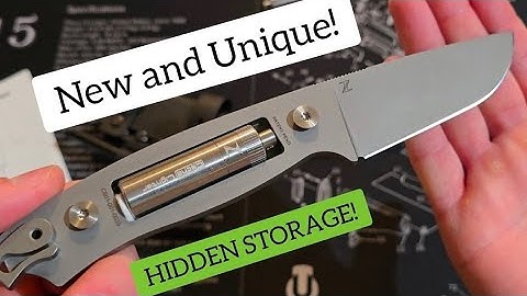 Zerco CacheBlade Review: Tool-Less Hidden Cache – 2025 Survival Game-Changer? #edcknife  #CacheBlade