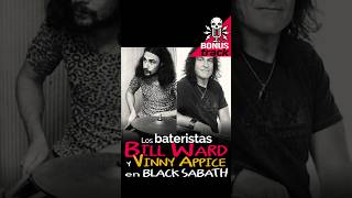 Los bateristas Bill Ward y Vinnie Appice, en Black Sabbath.