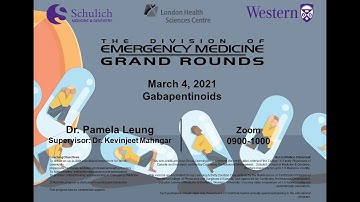 Dr. Pamela Leung: Gabapentinoids