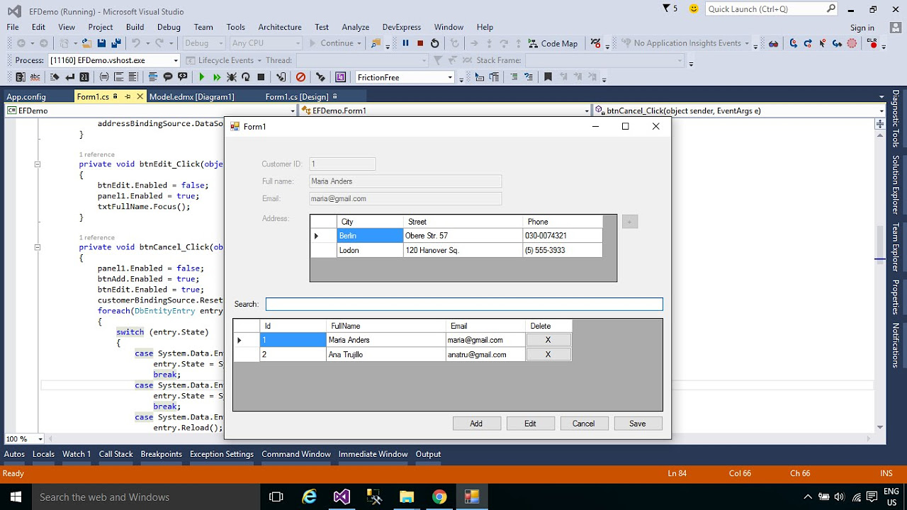 insert into 2 ตาราง sql  2022  C# Tutorial - Insert Update Delete into multiple tables in SQL Server Part 1 | FoxLearn