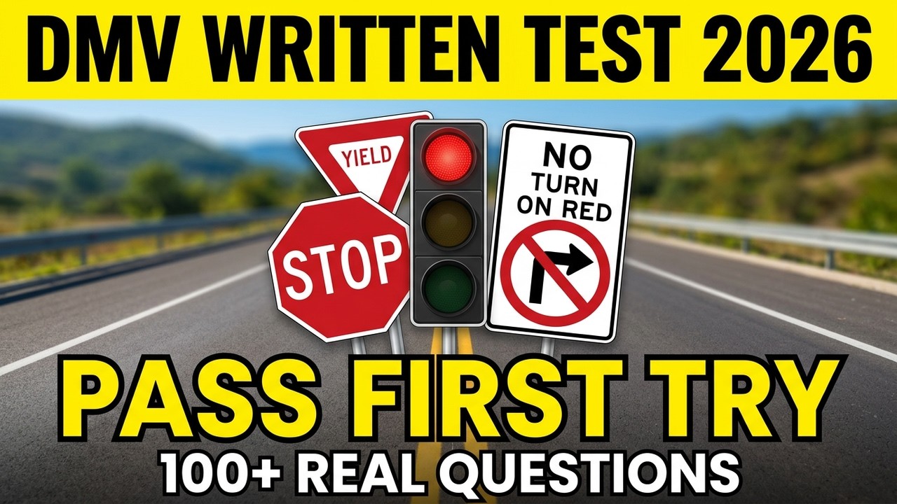 DMV Written Test Questions and Answers 2026 – What You Need to Pass ...