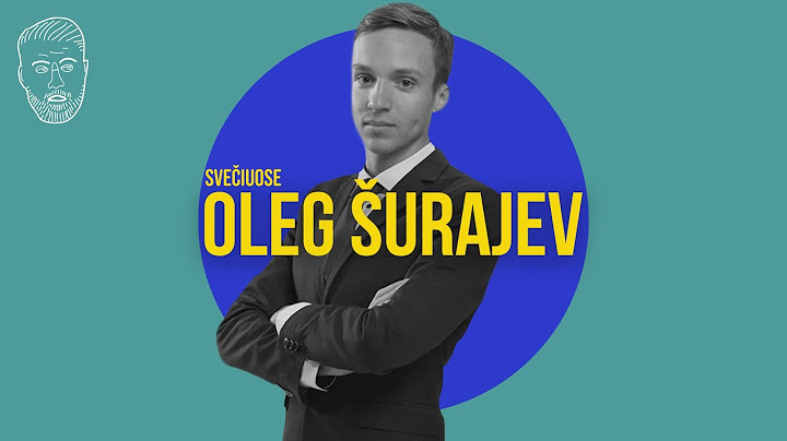 SVEČIUOSE: Oleg Šurajev (siautėjo)
