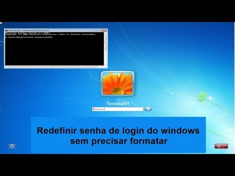 Como redefinir senha de login do windows sem precisar formatar o computador