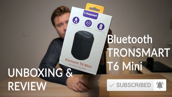 Tronsmart T6 Mini bluetooth speaker - 24 hours of music play? 24 ...