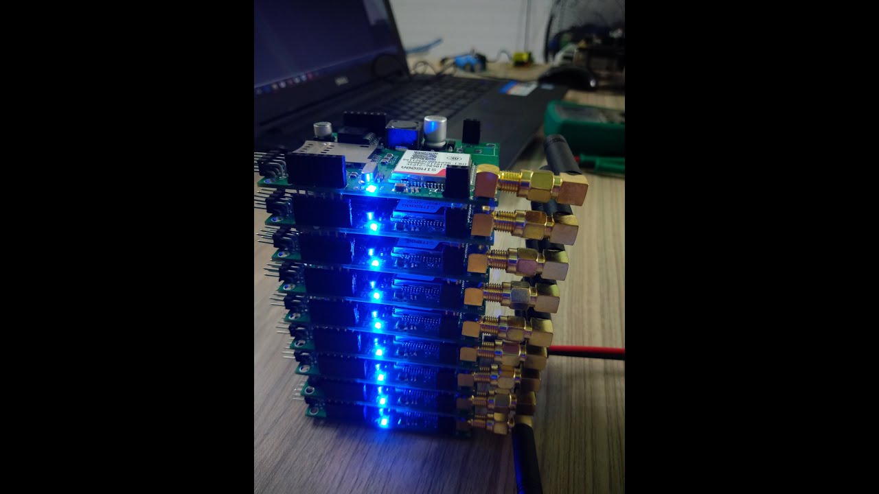 Demo SIM800 - YouTube