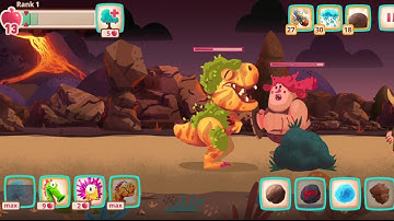 Dino Bash all levels #28 gameplay walkthrough part 25